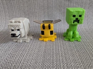 Minecraft Kinder Happy Meal McDonalds Sammler Spielzeug Set mit drei Figuren - Bild 1 von 1