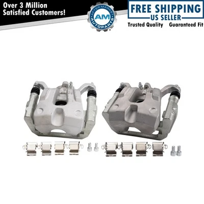 Rear Brake Caliper Set Fits 2015-2017 Chrysler 200 2016-2020 Jeep Cherokee - Image 1 of 4
