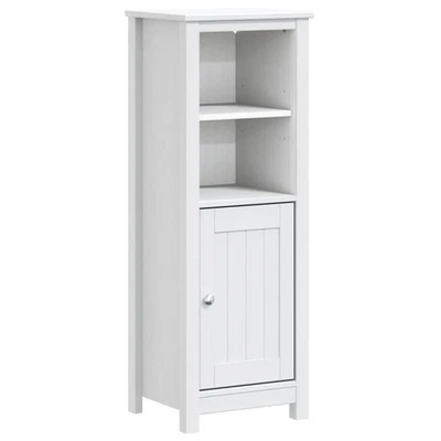 Bathroom Cabinet Floor Cabinet for Living Room BERG Solid Wood Pine vidaXL - Image 1 of 4