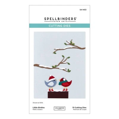 Spellbinders Etched Dies by Lisa Horton Little Birdies - Image 1 of 4