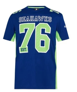 SEATTLE SEAHAWKS  NFL  Poly mesh  T SHIRT  (  XL LARGE  )  NEW BNWT - Picture 1 of 3