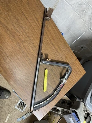 Plymouth Savoy 1955 4 puertas izquierda puerta trasera ventilación ventana de vidrio #1 Foto 1 de 4