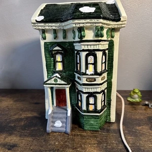 Yuletide Snow Hamlet antiguo San Francisco años 80 - Imagen 1 de 18