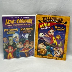 Alvin And The Chipmunks Halloween & Double Feature DVD Set - Bild 1 von 7
