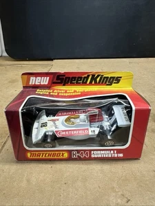 Coche de carreras Matchbox Speed Kings K44 Surtees Fórmula 1 Lesney Super Chesterfield🔥 - Imagen 1 de 14
