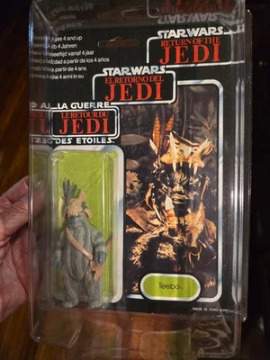 TriLogo Ewok Teebo 79 Back Star Wars ROTJ Return Of The Jedi 1983 Kenner  - Изображение 1 из 4