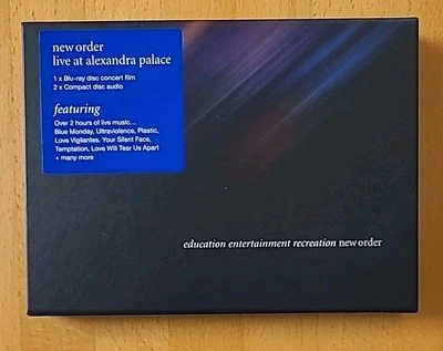 New order Education entertainment recreation live CD Blu ray Box Joy Division - Bild 1 von 4