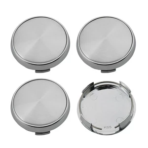 OD 65MM / ID 60MM Blank Wheel Centre Cap Hub Caps Wheel Rim Center Caps Set Of 4 - Imagen 1 de 12