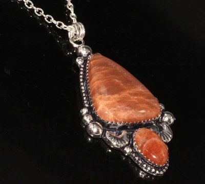 Collar Chapado en Plata 925 Piedra Solar Calidad Superior 18" Joyería Tradicional GW Foto 1 de 3