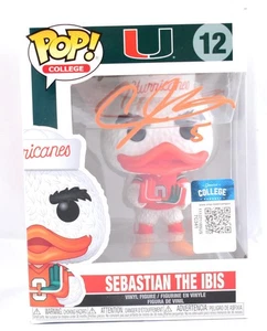 Andre Johnson Autographed Miami Hurricanes Funko Pop Figurine #12-Beckett W Holo - Picture 1 of 11