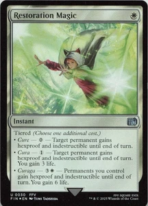 Restoration Magic - FOIL - U FINAL FANTASY 30 - MTG - Picture 1 of 1