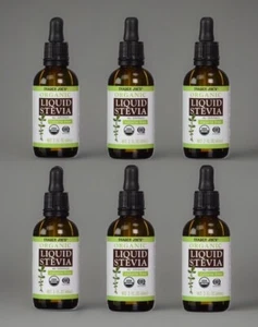 6 x Trader Joe's Organic Liquid Stevia 2fl oz Calorie Free Vegan - Picture 1 of 2