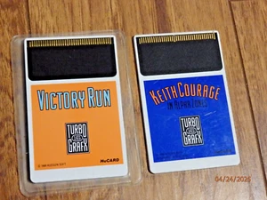 Keith Courage In Alpha Zones, Victory Run TurboGrafx16 Bundle Lot - Picture 1 of 3