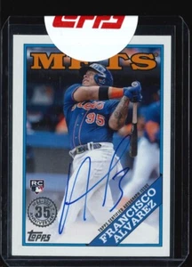 2023 Topps - Francisco Alvarez - RC Auto- Sealed 88BA-FA New York Mets - Picture 1 of 2