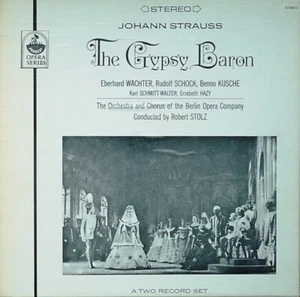 Strauss-The Gypsy Baron Wachte 2xLP Opera Box Set w/ Libretto S-469/2 Vinyl 12'' - Picture 1 of 1