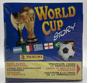 Panini World Cup Story Box New Sealed 50 Packs USA Seller