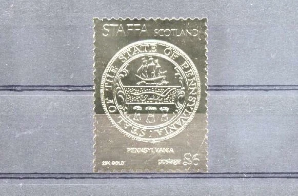 (930162) Ship, Gold, Staffa - Image 1 of 1