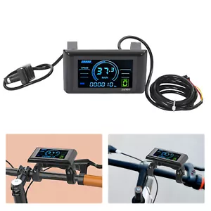 For E-Bike LCD Display 36V/48V/52V Display E-Bicycle Speed Meter Electric Bike - Picture 1 of 19