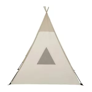 Ozark Trail, 5' x 5' x 60", Kids Teepee Tent, Portable Vanilla Dream, Straw - Picture 1 of 5