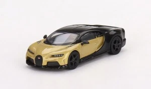 Bugatti Chiron Super Sport 1:64 Gold de Truescale Miniatures Mini GT - Imagen 1 de 3