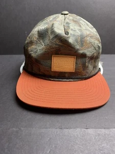 Billabong Trucker Hat Rope Leather Pelican Surf Cap SnapBack Vintage Style - Picture 1 of 8