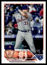 2023 Topps Donny Sands Baseballl Cards #416