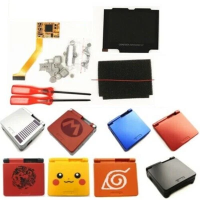 10 Levels Backlight V2 IPS LCD Screen With Pre-cut Shell Case For GBA SP Console - Image 1 of 4