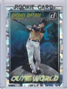 SHOHEI OHTANI ROOKIE CARD 2018 Donruss Angel Japan RARE CRYSTALS $$ VARIATION RC - Picture 1 of 2