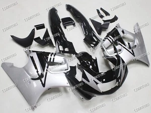 Fit for 1995-1996 CBR600 F3 Silver Black ABS Injection Mold Bodywork Fairing Kit - Picture 1 of 10