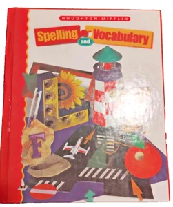 Houghton Mifflin Spelling and Vocabulary by Shane Templeton - LARGE PRINT - Bild 1 von 6