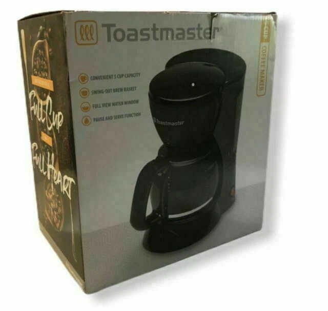Toastmaster TM-544CM 5-Cup Coffee Maker - Black - Image 1 of 1