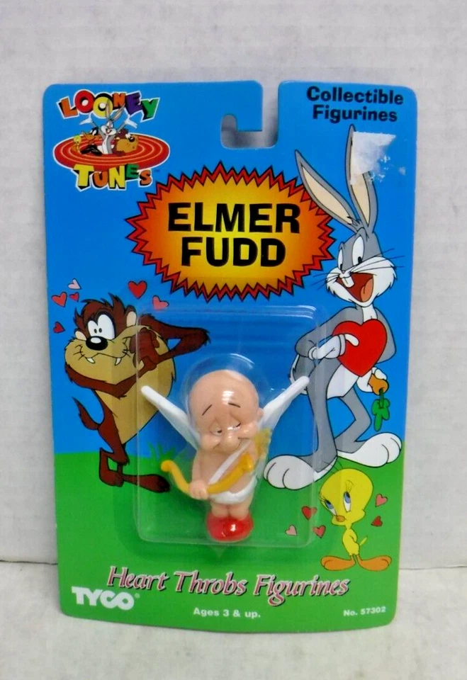 Figura Elmer Fudd Looney Tunes Heart Throbs Tyco 012324AST Foto 1 de 2