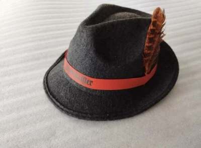 Jägermeister Trachtenhut Feder Oktoberfest Filzhut Party Hut - NEU - Bild 1 von 4