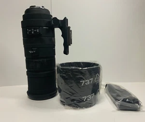 SIGMA Super Zoom Lens APO 150-500mm F5-6.3 APO DG OS Optical stabilizer Nikon - Picture 1 of 3
