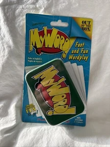 Out Of The Box My Word! Card Game Fast Fun Wordplay Complete Tin Box (B) - Picture 1 of 7