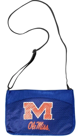 Mississippi Ole Miss Rebels Jersey Mini Cocktail Tailgating Purse New Cover