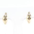 Jewelry 10K Yellow gold Pierced earring About1.6g Free shipping Used