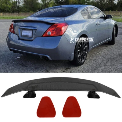 Carbon 46" Rear Trunk Spoiler Wing w/Adhesive Tape For NISSAN ALTIMA Sedan - Image 1 of 4