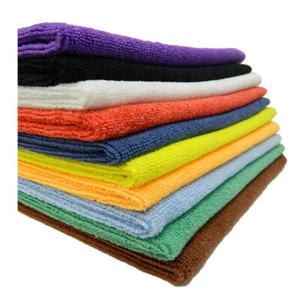 Pack of 1x 3x 12x Premium Microfibre Face Towels Cloth Flannels Sports Golf Gym - Picture 1 of 8