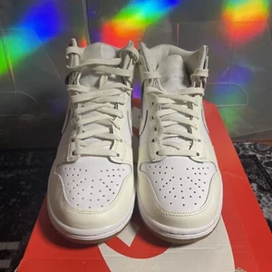 Size Women’s 6.5 / Men’s 5 - Nike Dunk High Sail Gum - Picture 1 of 7