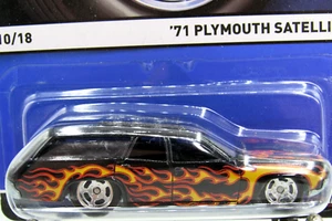HOT WHEELS 2015 REAL RIDERS HERITAGE SERIES 71 PLYMOUTH SATELLITE - Picture 1 of 4