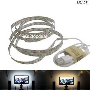 5V USB Cable LED stripc SMD3528 50cm led Stripe Lights TV Background Lighting - Picture 1 of 6