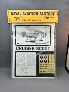 Vintage Esoteric Models Cruiser Scout Naval Aviation 1/72 Scale Vacuform Model - Picture 1 of 3