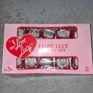 I love Lucy 10 string Light Set Brand New OLD STOCK in Box Kurt Adler decor - Picture 1 of 2