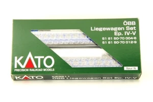KATO N-Scale K23211 OBB Liegewagen Set Ep. Ⅳ-Ⅴ 2 Car Set Made in Japan - Picture 1 of 14