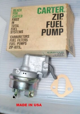 BOMBA DE COMBUSTIBLE CARTER 1973 CAMARO CHEVELLE NOVA MALIBU CHEVROLET GMC PICKUP 307 V8  Foto 1 de 2