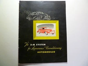 The 3-M System for Appearance Reconditioning Automobiles Advertisement Booklet - Picture 1 of 6