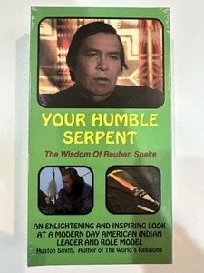 Your Humble Serpent - The Wisdom Of Reuben Snake VHS Rare Brand New SEALED - Picture 1 of 6