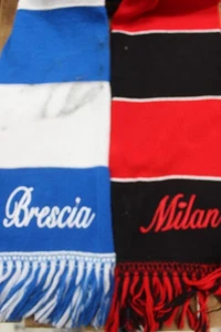 Schal Scarf Calcio MILAN BRESCIA bufanda Schal écharpe - Bild 1 von 2