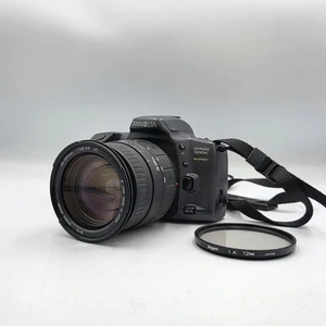 Minolta Dynax 500 si + Sigma 28-200mm 3.8-5.6 35mm SLR Film Camera AF Zoom - Picture 1 of 15